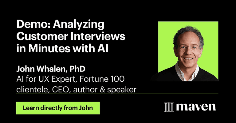 Demo: Analyzing Customer Interviews in Minutes with AI cover image